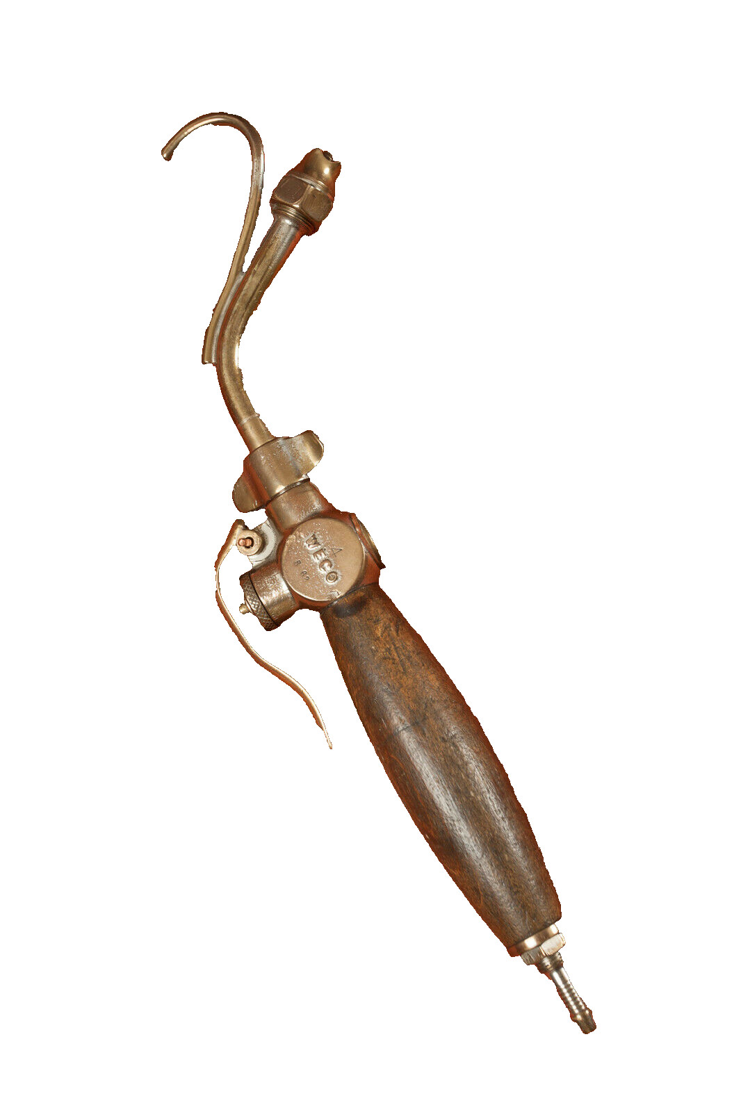 Weco Calor Pat 6826/54 Brass w/Worn Nickel Plating Air Sprayer (O4R) w/Trigger