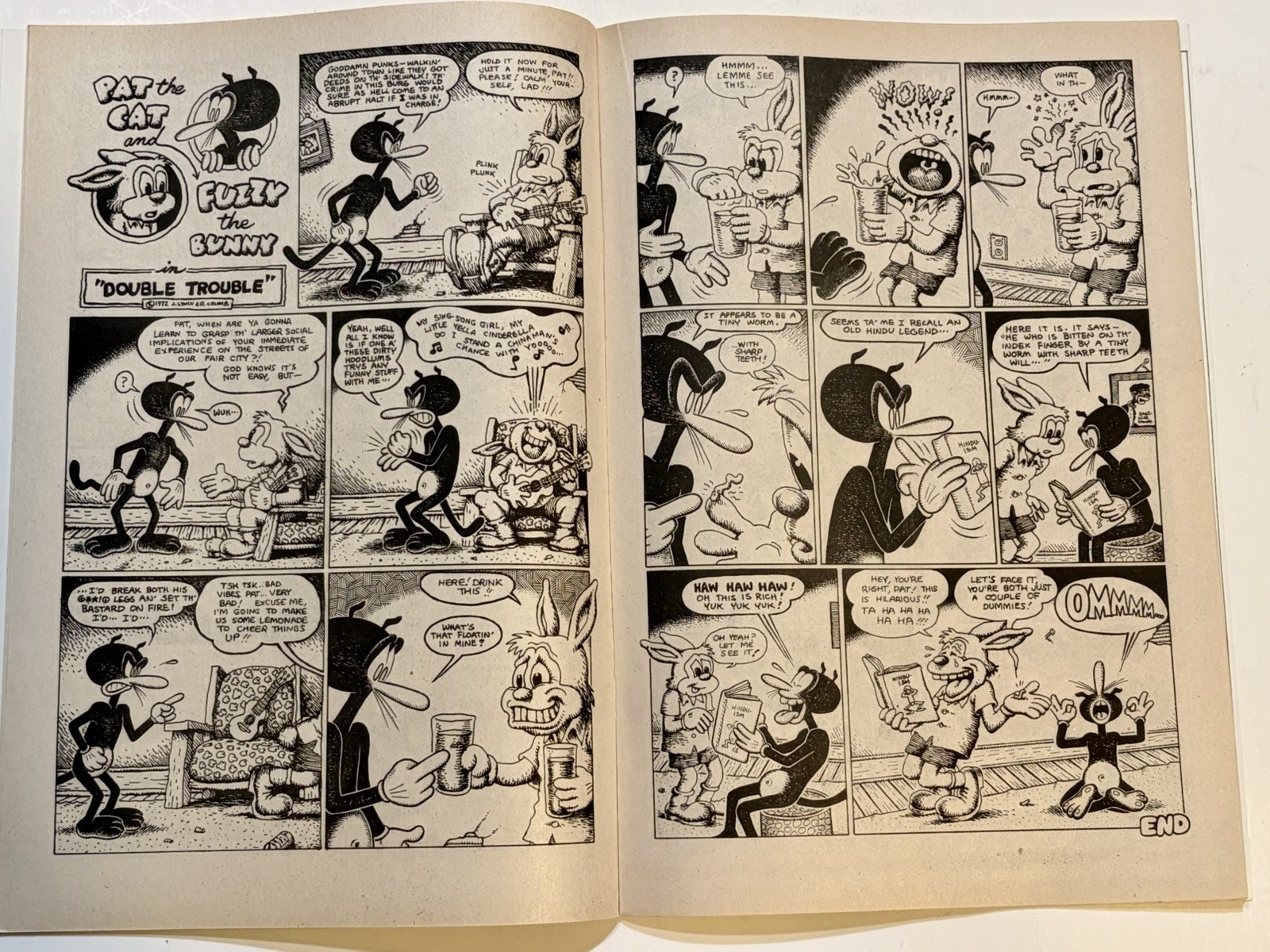 FUNNY ANIMALS 1972 Apex Novelties-R.Crumb, Art Spiegelman (1st MAUS) UNDERGROUND
