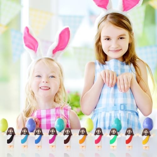 100 Pack Little Jesus Figures Loves You, Tiny Mini Jesus Figurines in Bulk NEW..