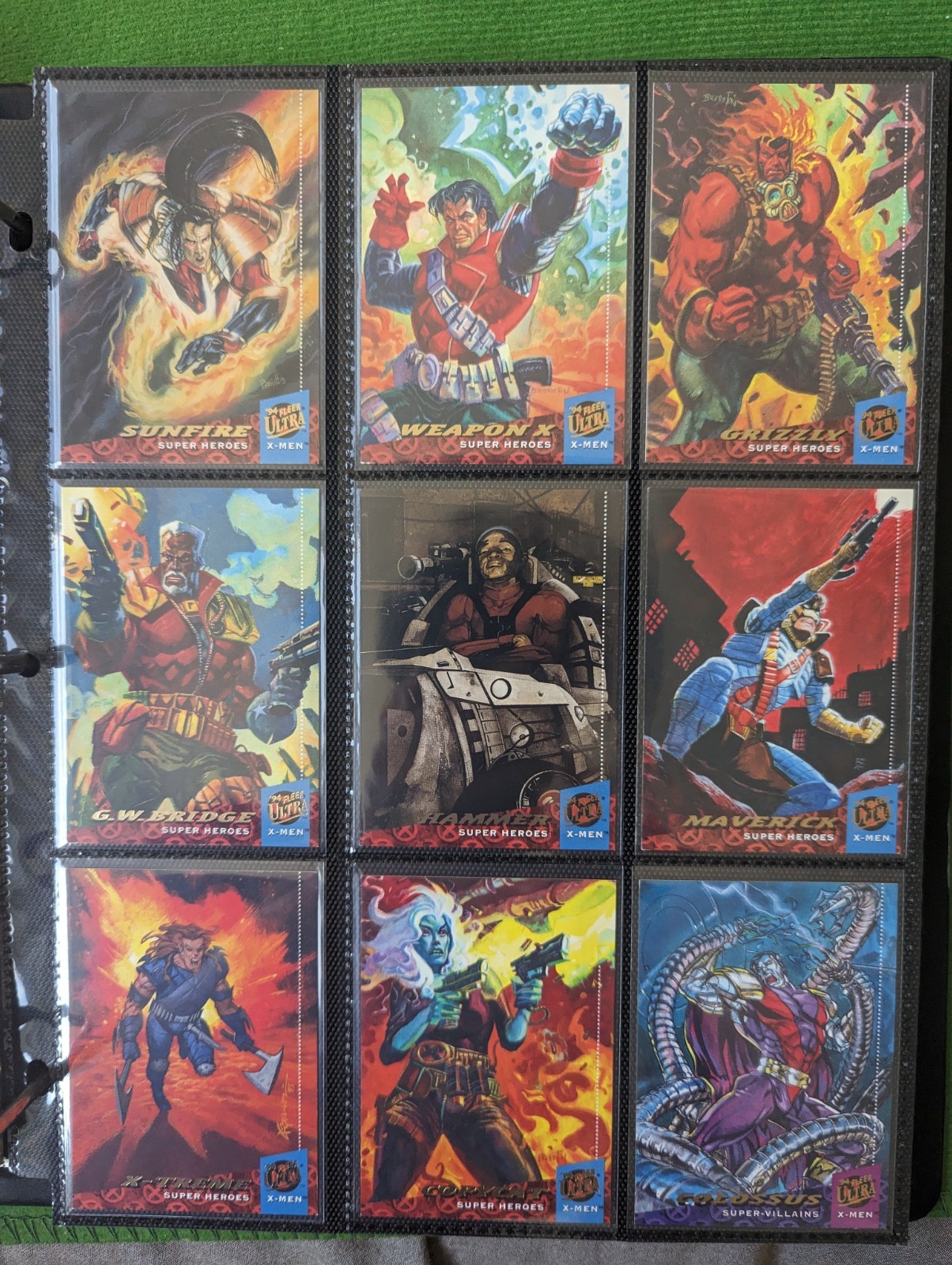 Vintage 1994 Fleer Ultra X-Men Marvel Cards 1-150 Complete Base Card Set