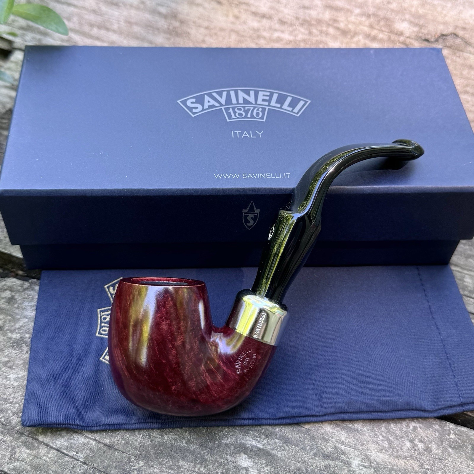 Savinelli Dry System Smooth (614) (6mm) Pipe – New
