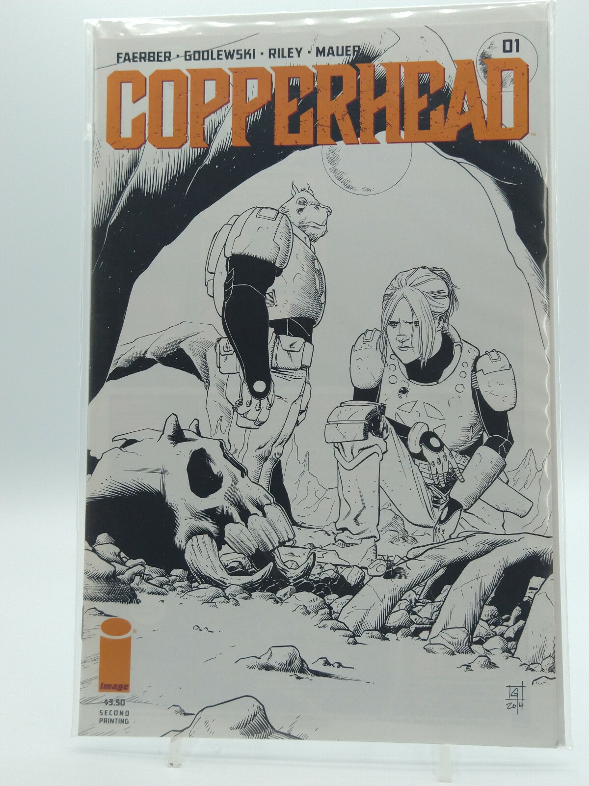Copperhead #1 Variant Cover 2014 Image Comics VF