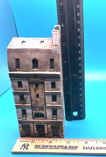 Gault original ceramic house miniature building Paris 1985, wargame 15mm