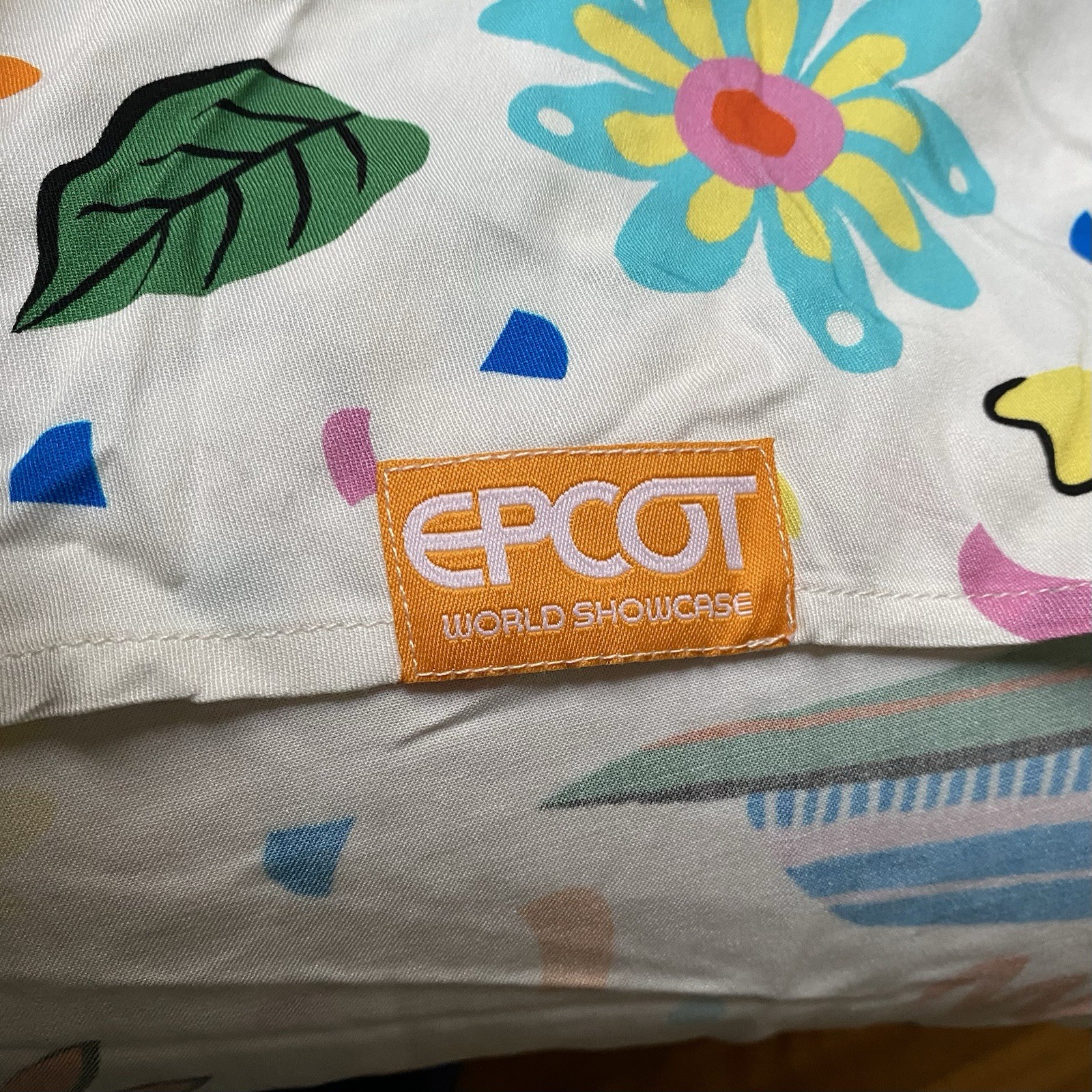 Disney Parks Epcot World Showcase The Three Caballeros Camp Shirt Size XL NWT