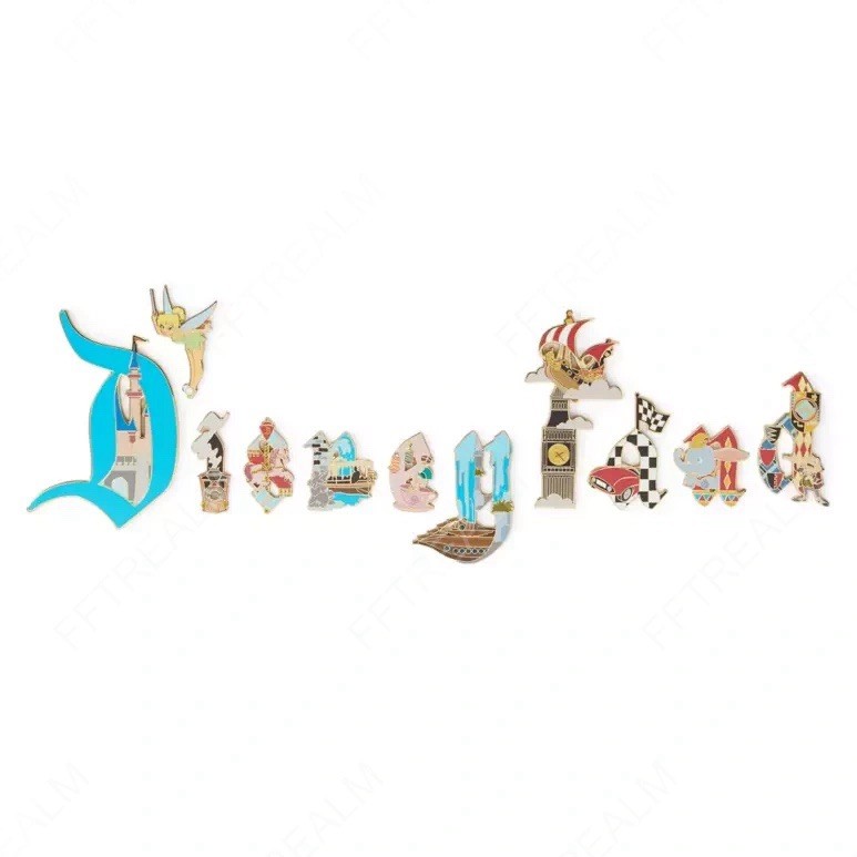 Disneyland 70th Anniversary Vault Collection Boxed Pin Set – LE 2200 – PRESALE