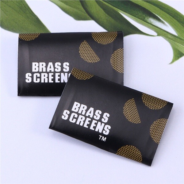 10 Brass Tobacco Smoking Pipe Screens 3/4″ Size 2 Packs 10 Count