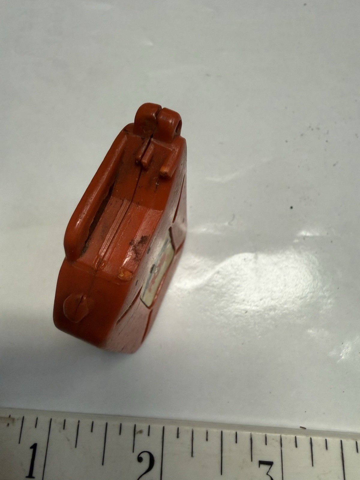 ROE Miniature JerryCan Old Vintage Gas Can Tape Measure Oil Gasoline Advertising