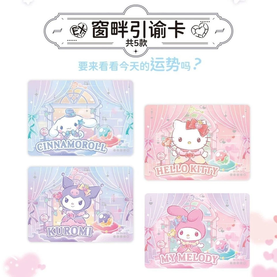 KM Sanrio Characters Collection Trading Card Sealed Box Booster Box – 36 Packs