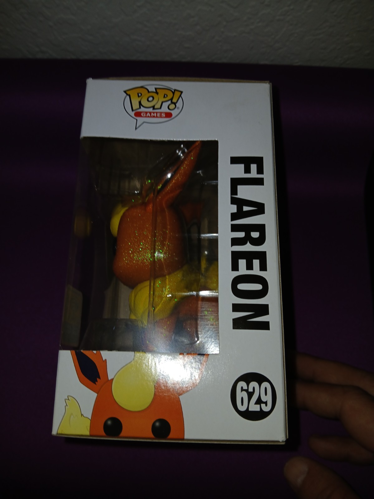 Funko Pop Pokemon Flareon Diamond Glitter WonderCon Sticker #629