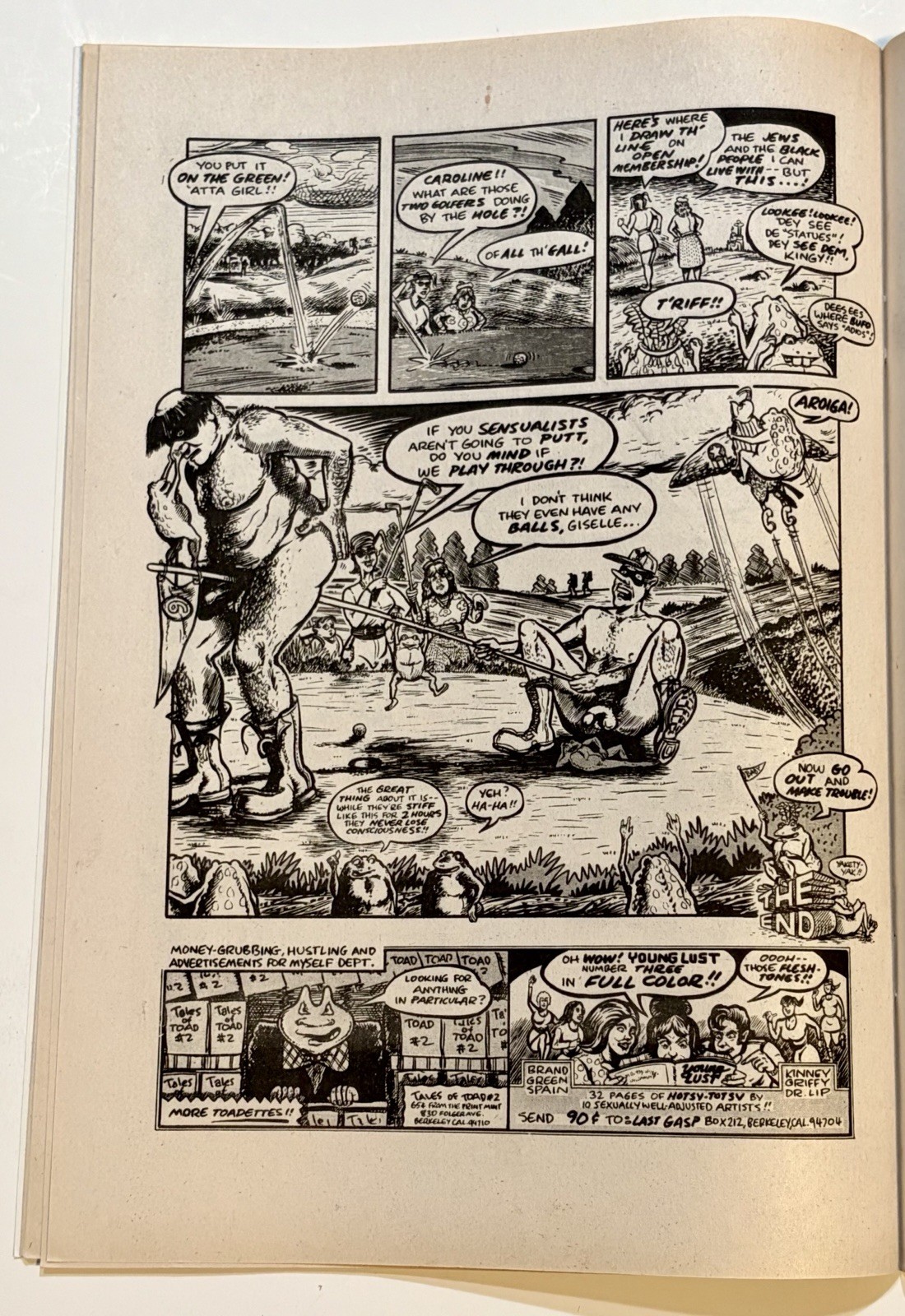 FUNNY ANIMALS 1972 Apex Novelties-R.Crumb, Art Spiegelman (1st MAUS) UNDERGROUND