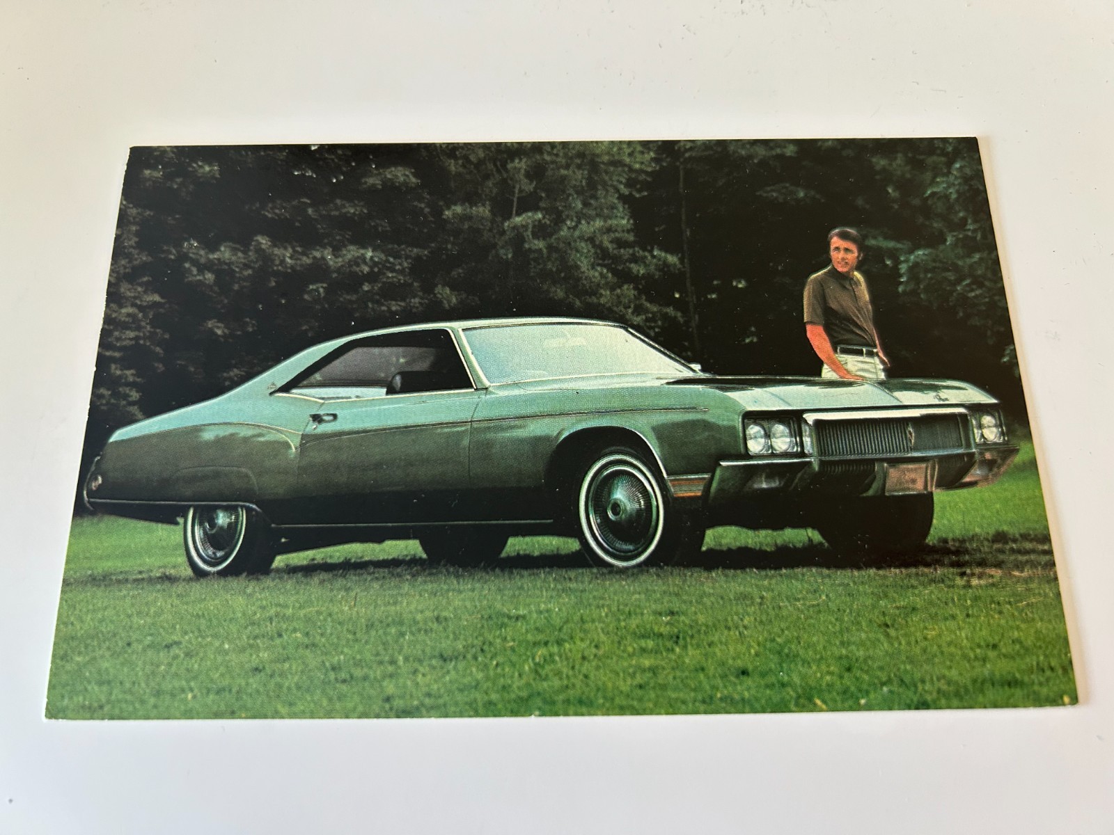 1970 Buick Riviera Sport Coupe Covington Kentucky Feddersen Buick Co Postcard