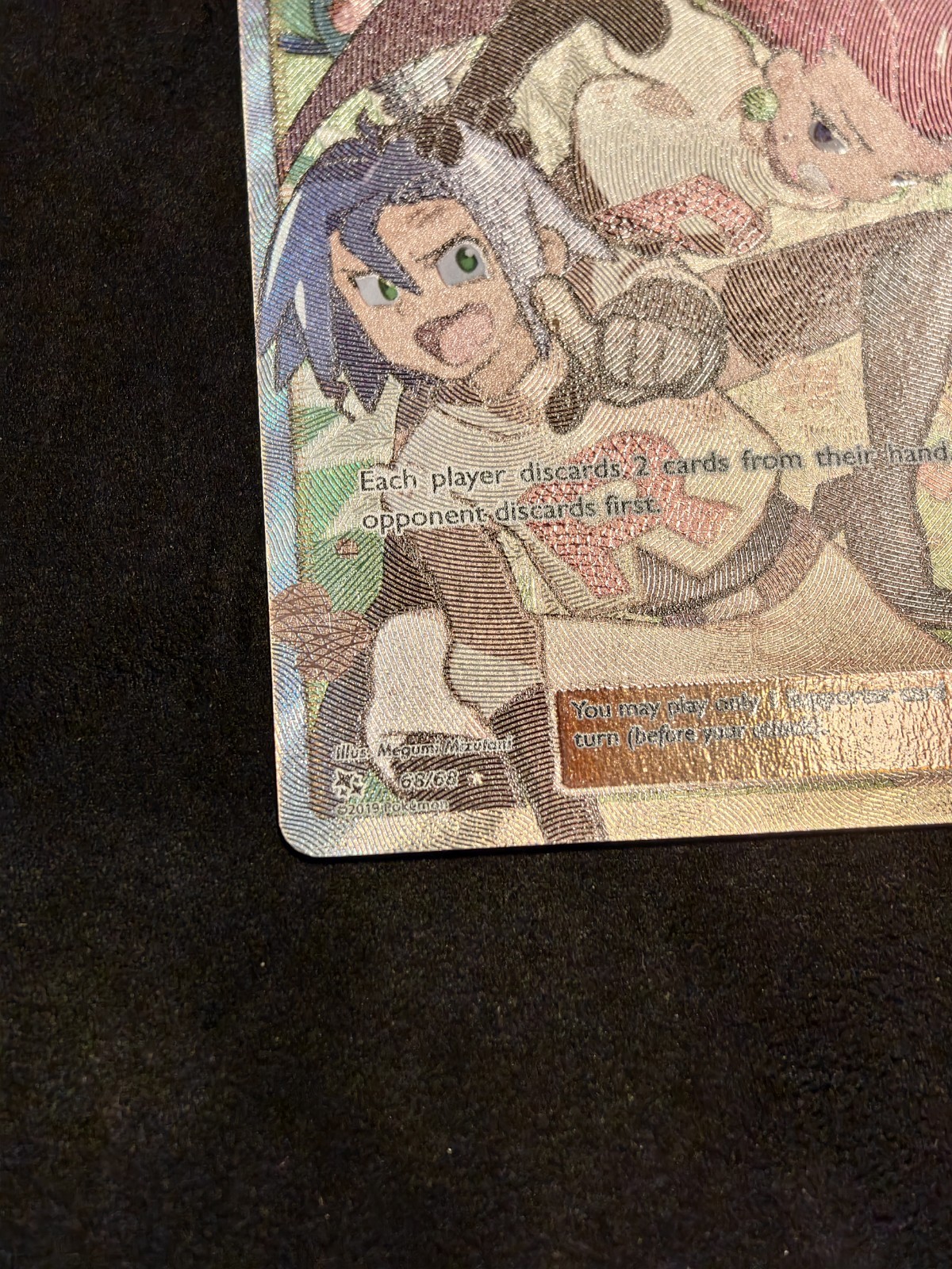 Jessie and James 68/68 Ultra Rare Full Art Hidden Fates Pokemon Card Mint