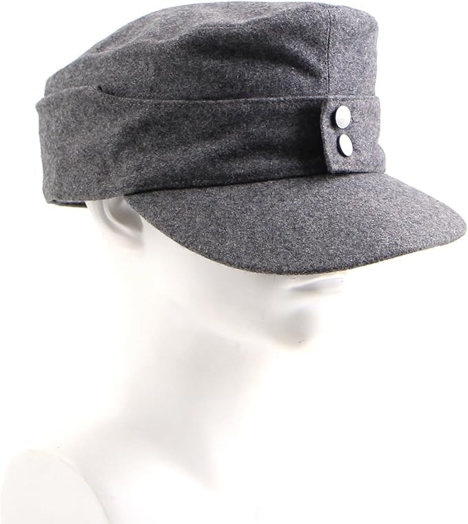 7 3/8 WW2 German M43 Hat with Edelweiss Badge INSIGINIA
