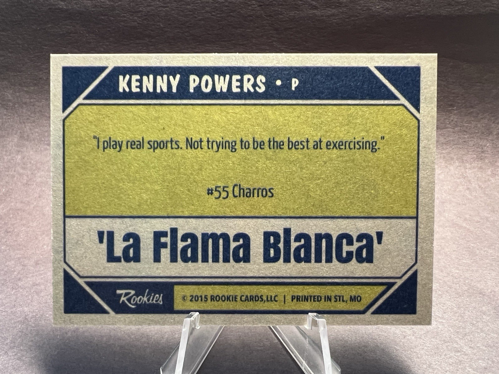 Kenny Powers Custom Baseball Card – Donruss Rated Rookie Style Eastbound & Down