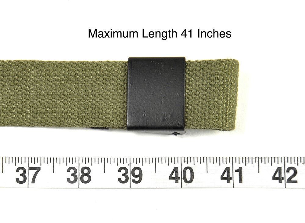 M1 GARAND CANVAS RIFLE SLING with Correct WW2 Hardware OD marked JT&L 1944