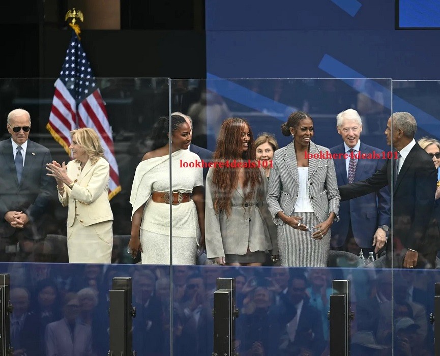 President Barack Obama Photo 4×6 Obama Presidential Center Opening
