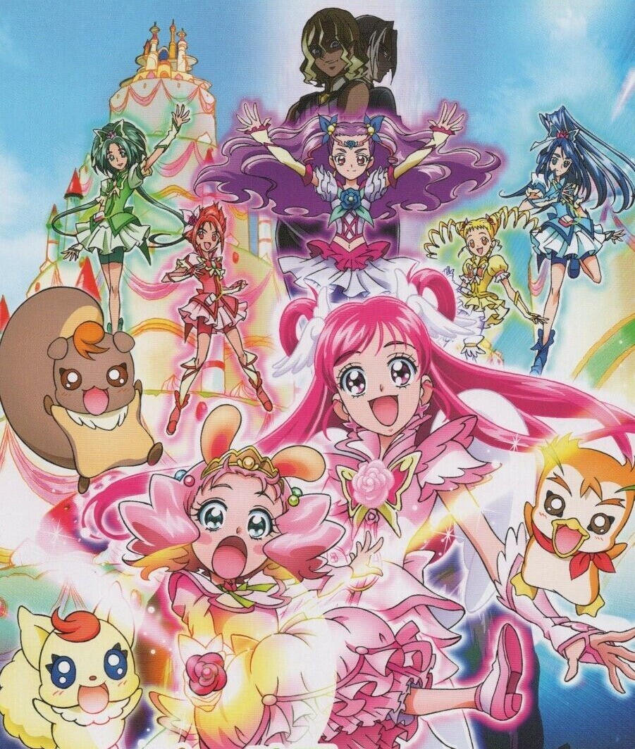 YES! PRECURE 5 GOGO The Movie Promo FLYER 10.15″ x 8.25″ (26 x 18.2 cm.) Japan