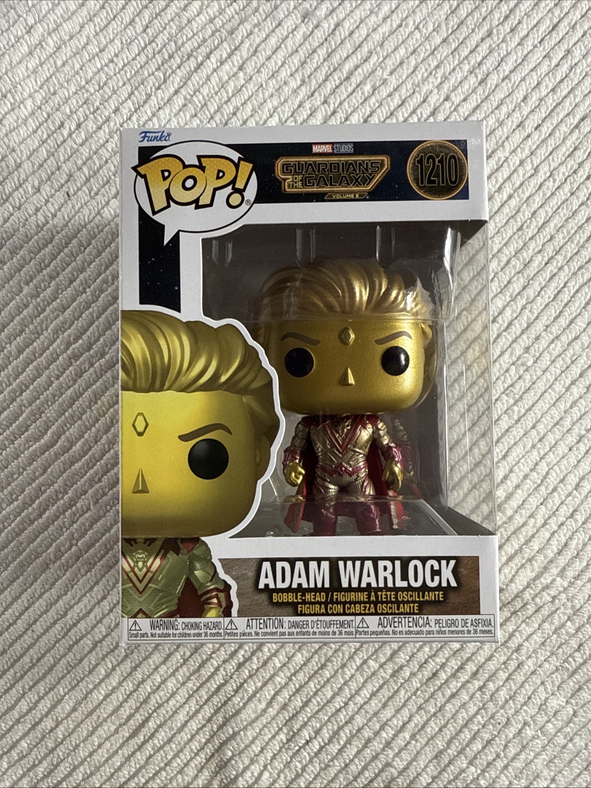 FUNKO POP! VINYL: Guardians of the Galaxy, Vol. 3 – Adam Warlock 1210