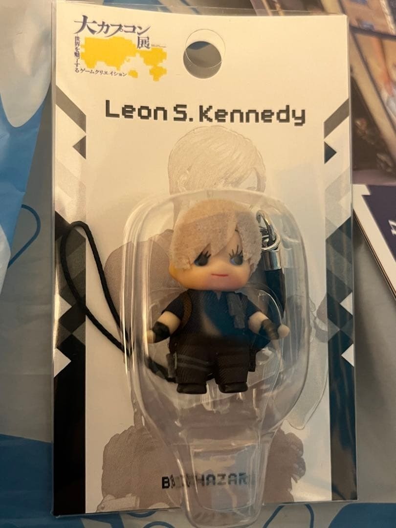 Capcom Biohazard Leon S Kennedy Kewpie Figure Strap Expo Limited 2025 Japan