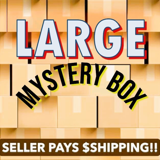 LARGE Unclaimed Postal Mystery Boxes–-SELLER PAYS SHIPPING