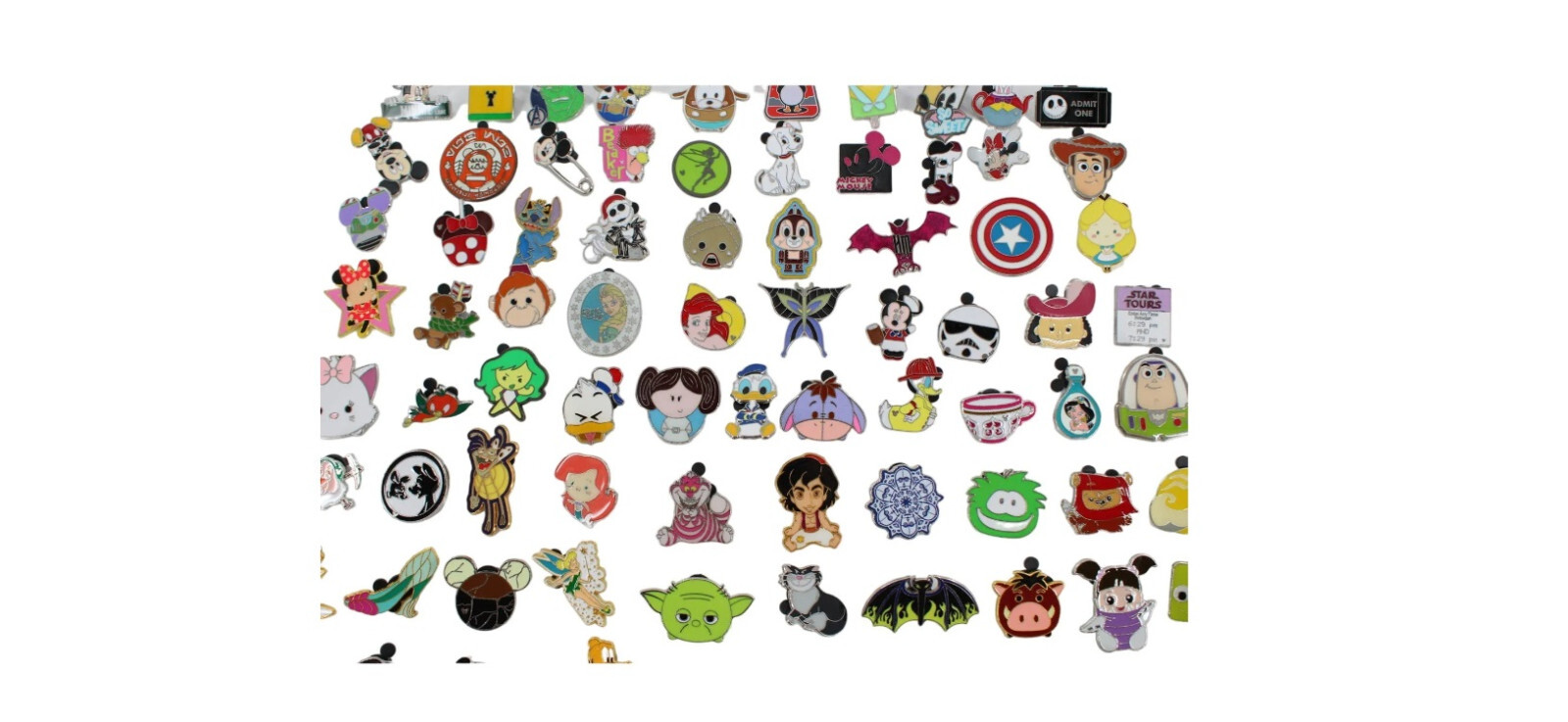 Disney Pin Trading Lot ~ U Pick Qty From 5-300 ~ No Doubles & Great Selection