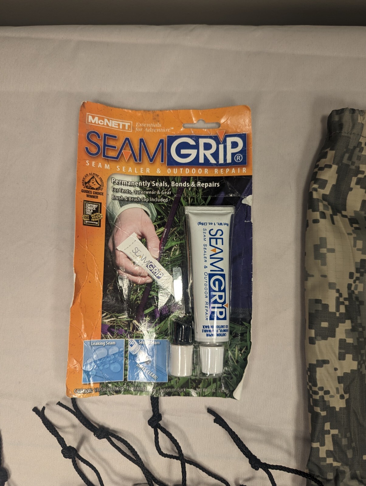 Improved Combat Shelter Repair Kit & Stakes USGI ACU