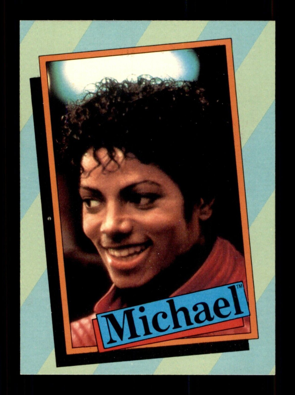 1984 TOPPS MICHAEL JACKSON SERIES 1 & 2 CARDS & STICKERS / SEE DROP DOWN MENU