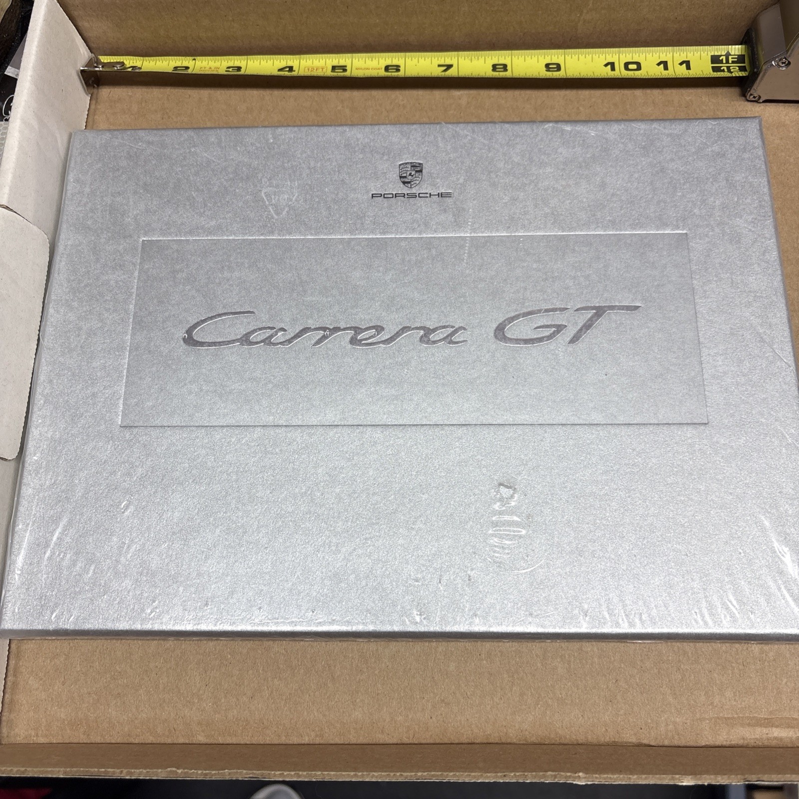 PORSCHE CARRERA GT OWNER Hard Cover 2003 PRESTIGE BROCHURE RARE! NEW/SEALED