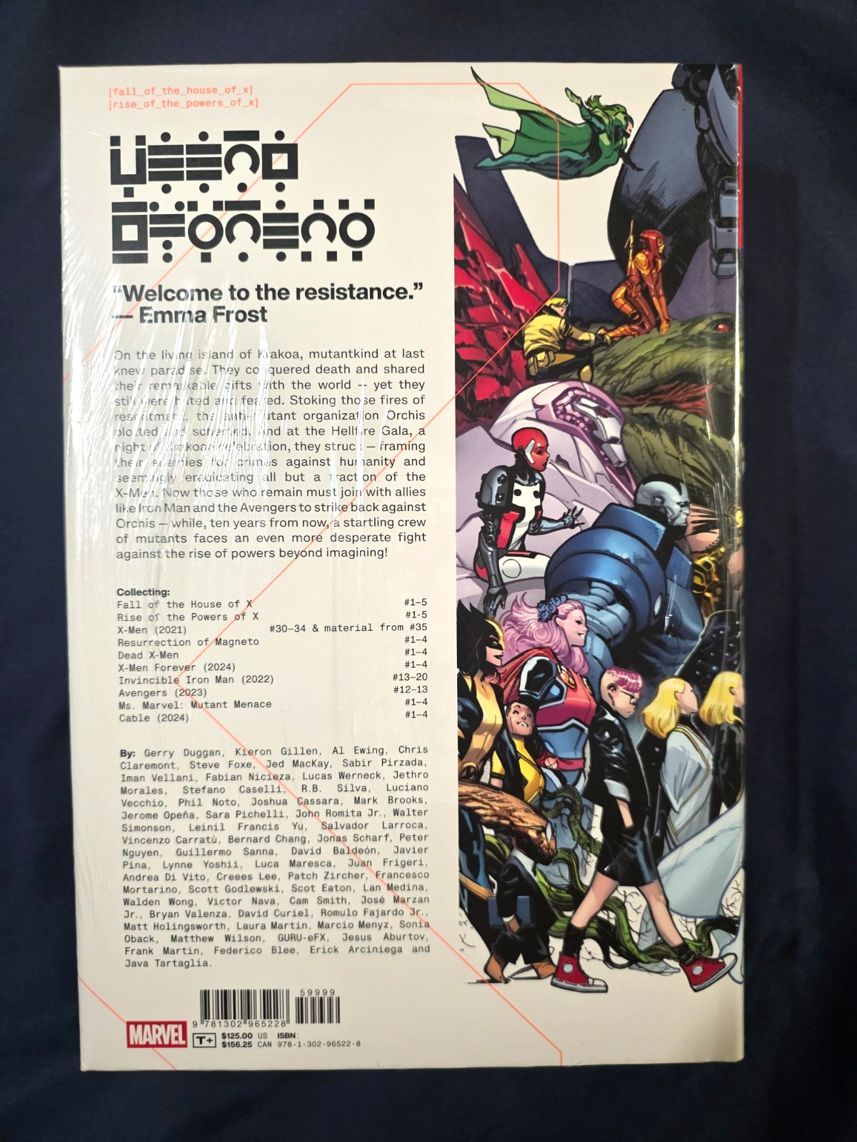 X MEN FALL OF THE HOUSE OF X RISE POWERS OF X Omnibus New Sealed Nice Copy!
