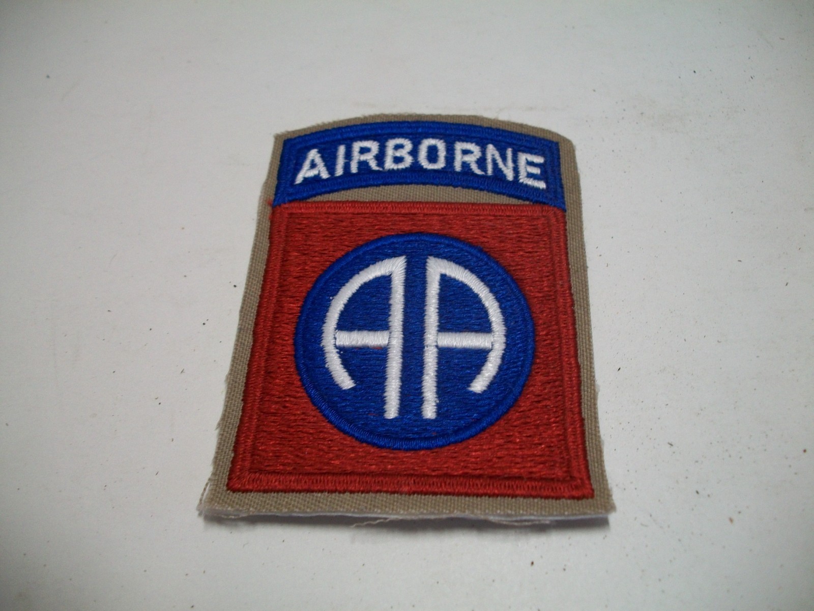 82nd Airborne with Tab Color Patch 3.5″ long