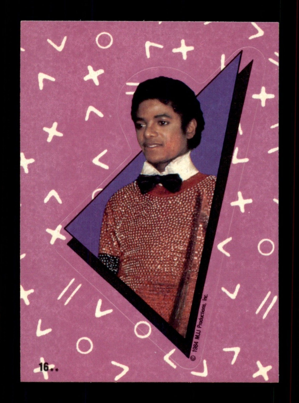 1984 TOPPS MICHAEL JACKSON SERIES 1 & 2 CARDS & STICKERS / SEE DROP DOWN MENU
