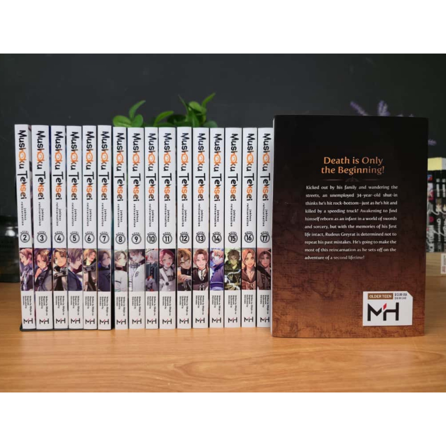 Mushoku Tensei: Jobless Reincarnation Light Novel English Volume 1-26 Full Set