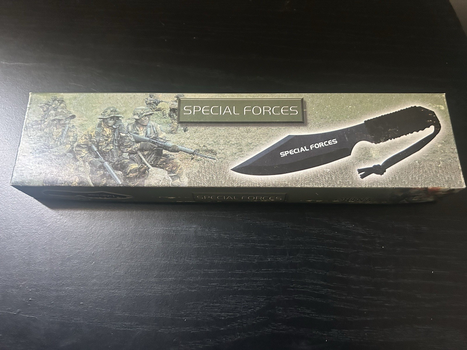 Fixed Blade Combat Knife Stainless Drop Point Full Tang Cord Wrap w/ Sheath 2022