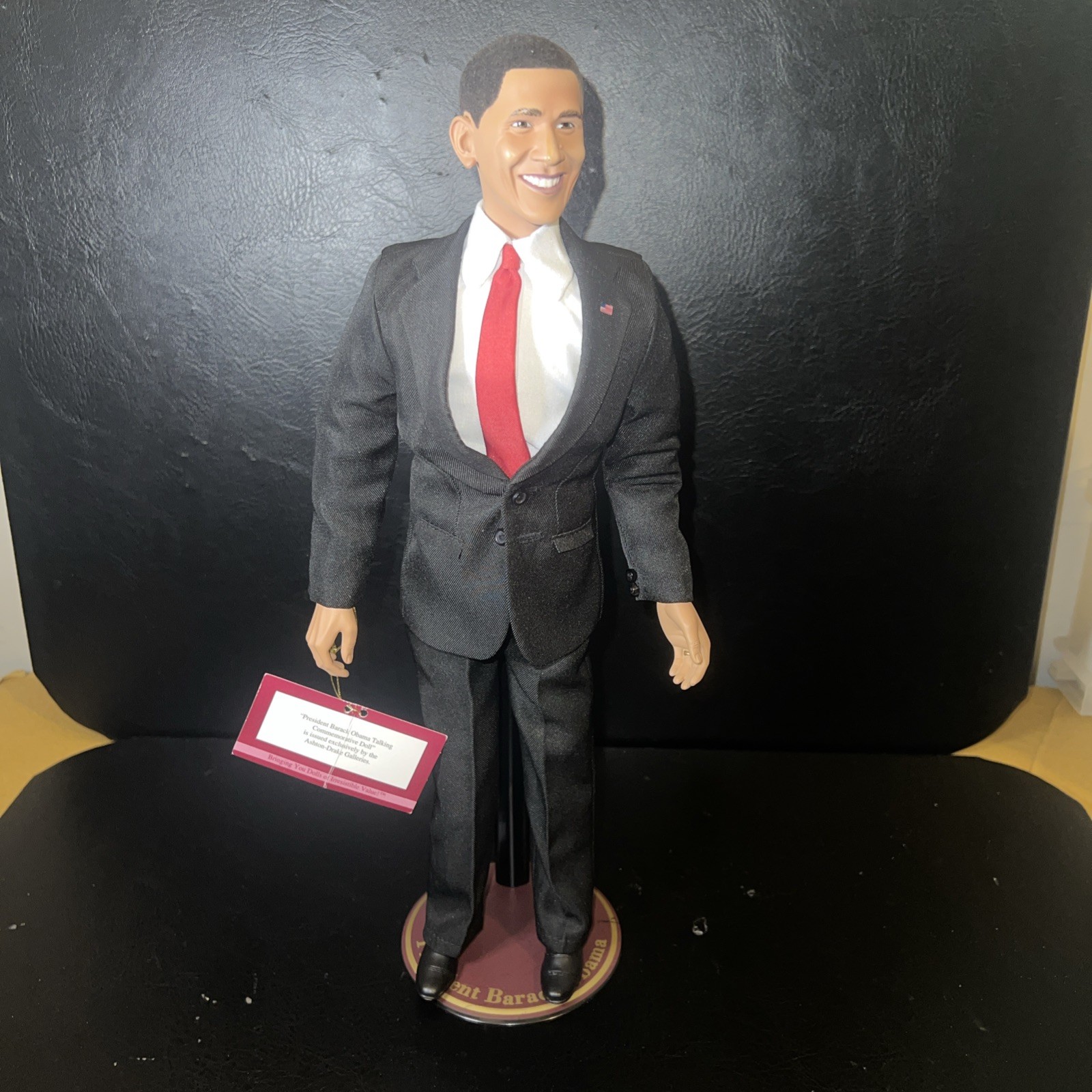 Ashton Drake Galleries President Barack Obama Talking Commemorative Doll NIB