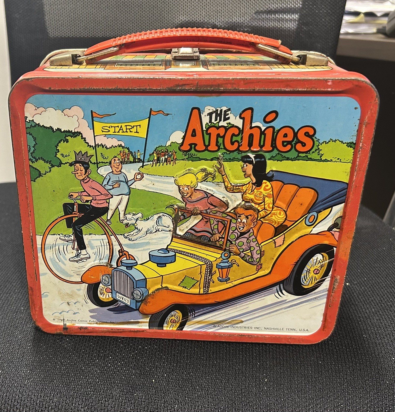 Vintage Aladdin Lunchbox+Thermos 1969 The Archie’s Betty and Veronica Unrestored