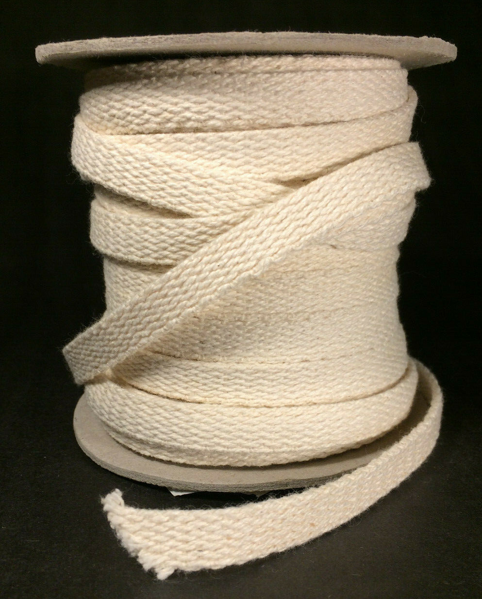 New 1/2″ Wide, #0 Size Flat Cotton Oil Lamp Wick, Sold by Yard, USA Made #WI911Y