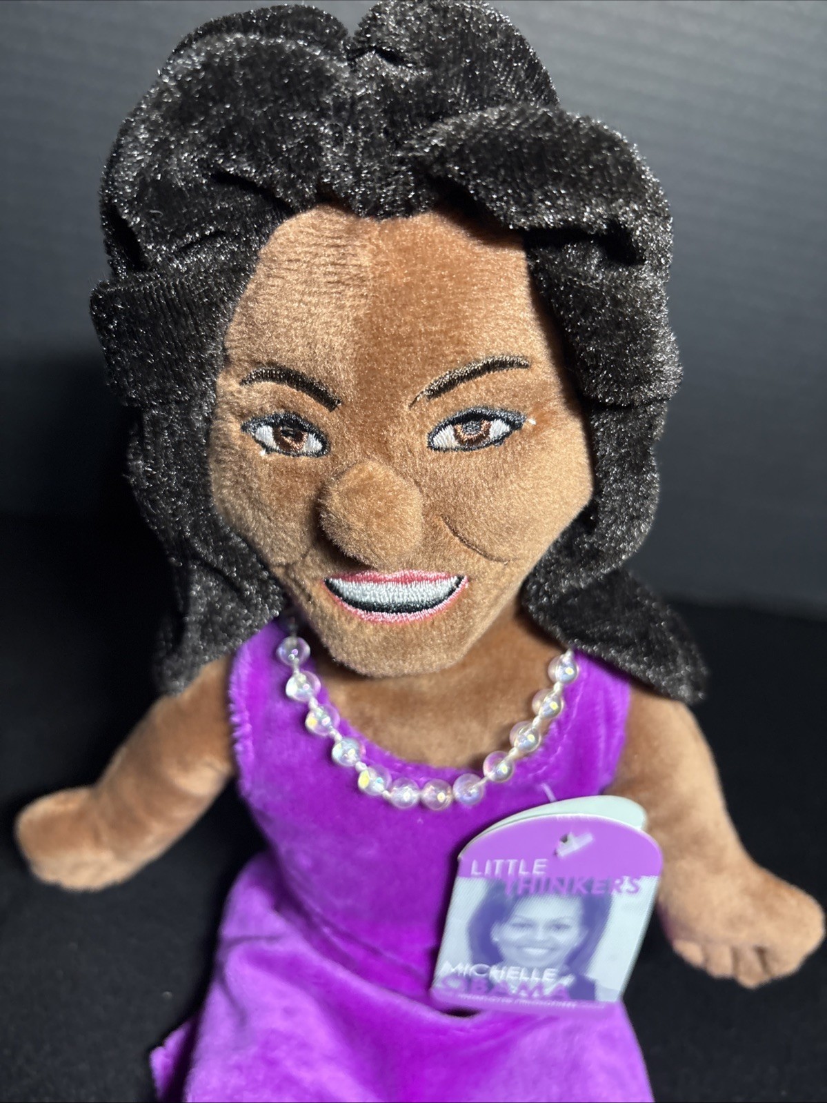 Michelle Obama Little Thinker Plush Dolls Unemployed Philosophers Guild