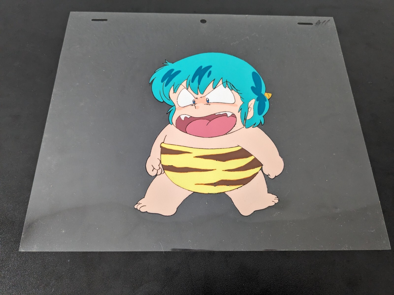 URUSEI YATSURA Anime 1980s Lot of 4 PRODUCTION CELS and 2 PENCIL SKETCHES