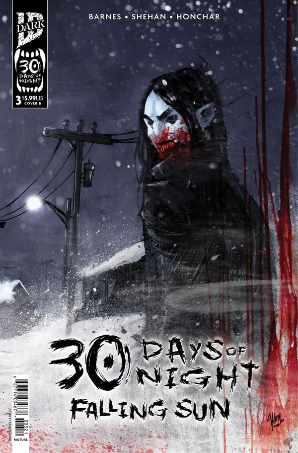 30 Days Of Night: Falling Sun #3 CVR B Damien Worm 2/25/26 IDW