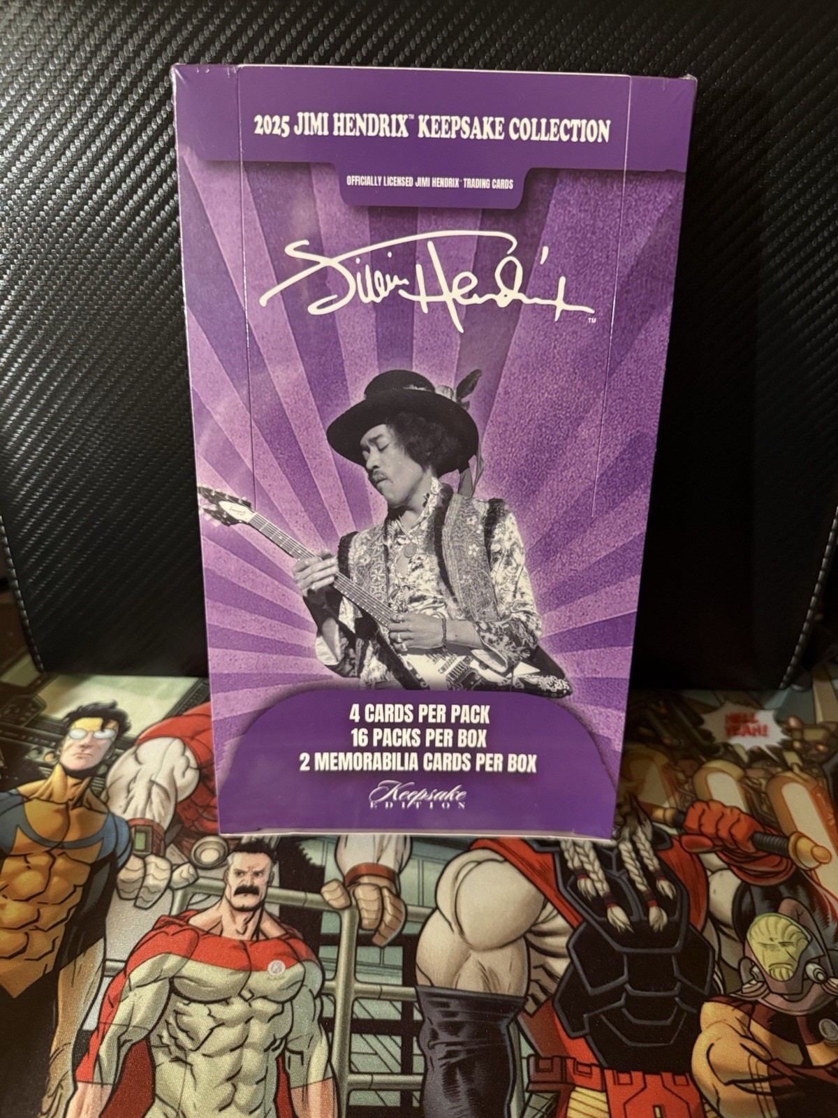 2025 Keepsake Jimi Hendrix Premiere Edition Hobby Box New Factory Sealed
