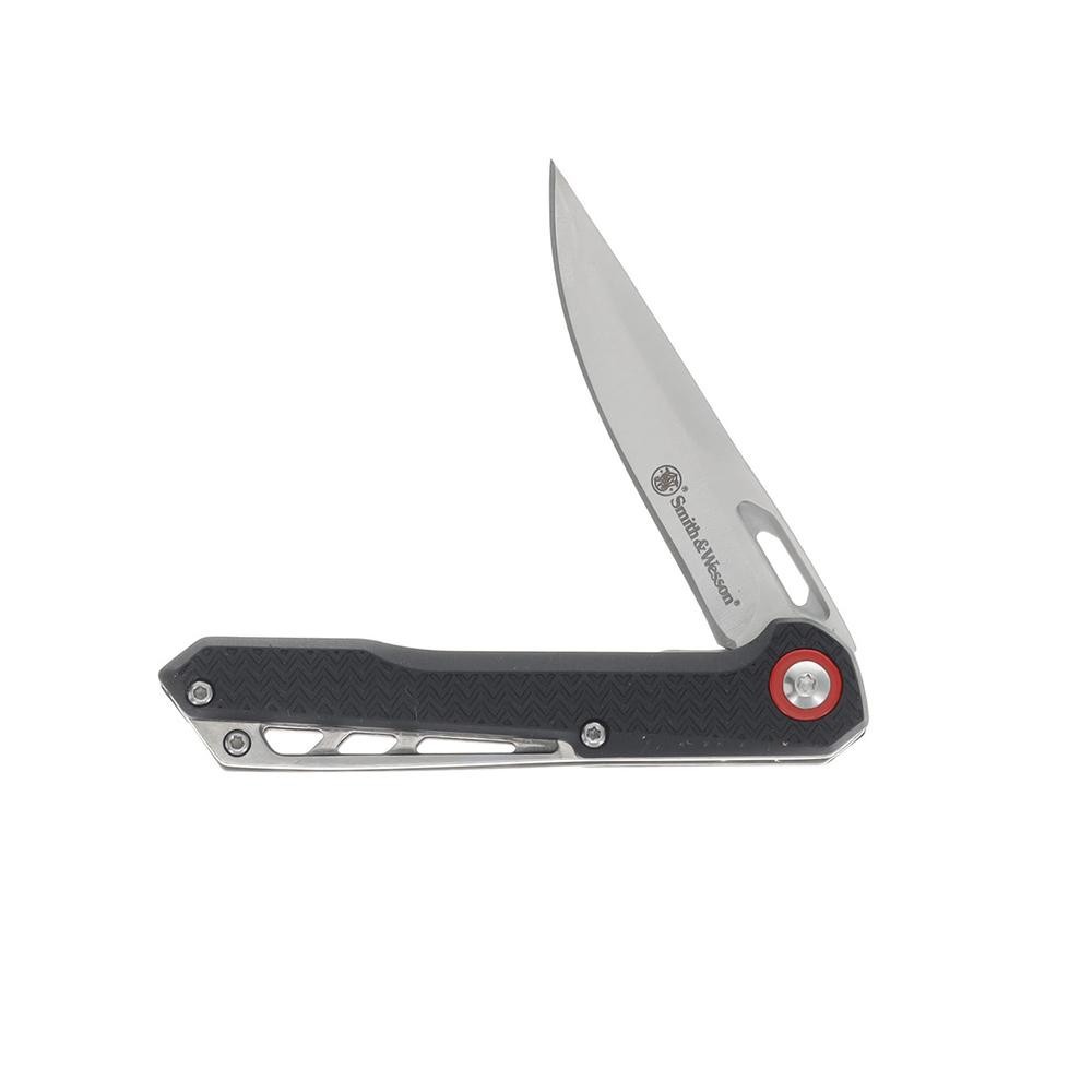 Smith & Wesson Tactical Folding Knife 3″ Drop Point Blade Black 1227070