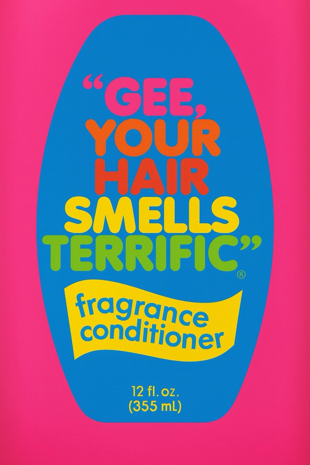 Gee Your Hair Smells Terrific Shampoo Vintage Style Metal Sign