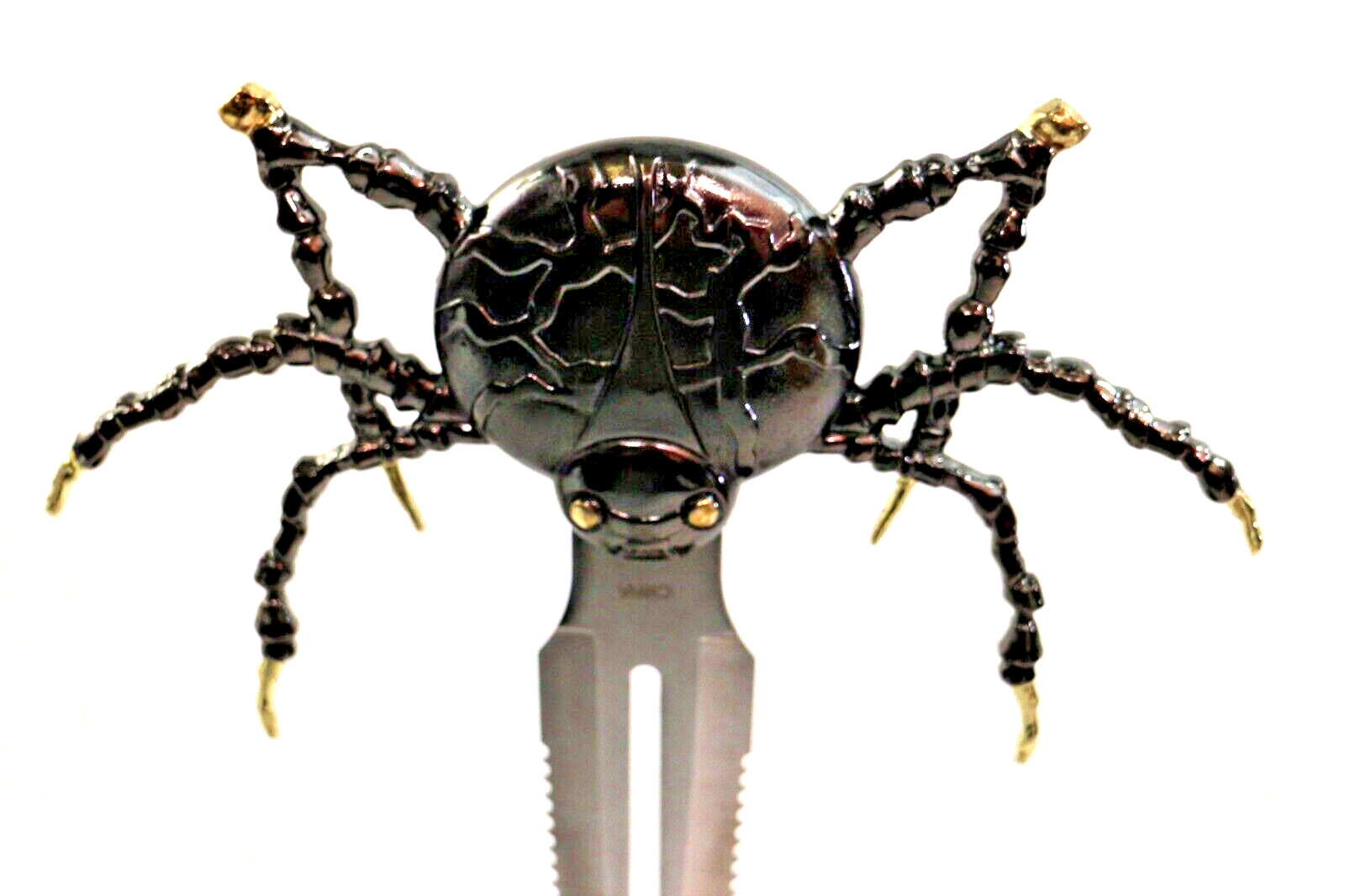 Unicorn Brand Fantasy Spider Knife and Stand and Box UN012