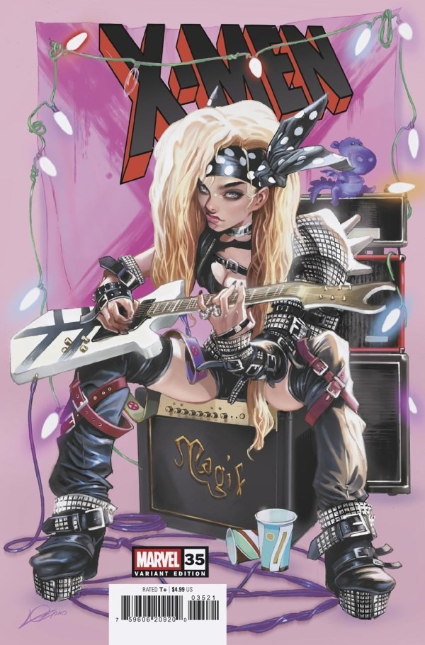 X-MEN #35 ALEXANDER LOZANO 80’s MAGIK VARIANT COVER NM MARVEL PRE-SALE 8/12/2026