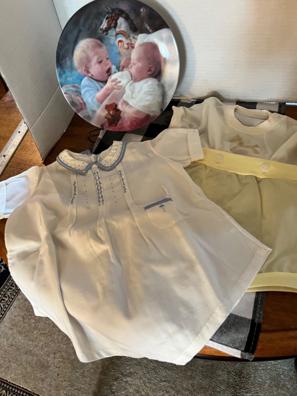 Vintage /baby/ Clothes/ Boxed BabyPlate /1950/1990-1999/perfect