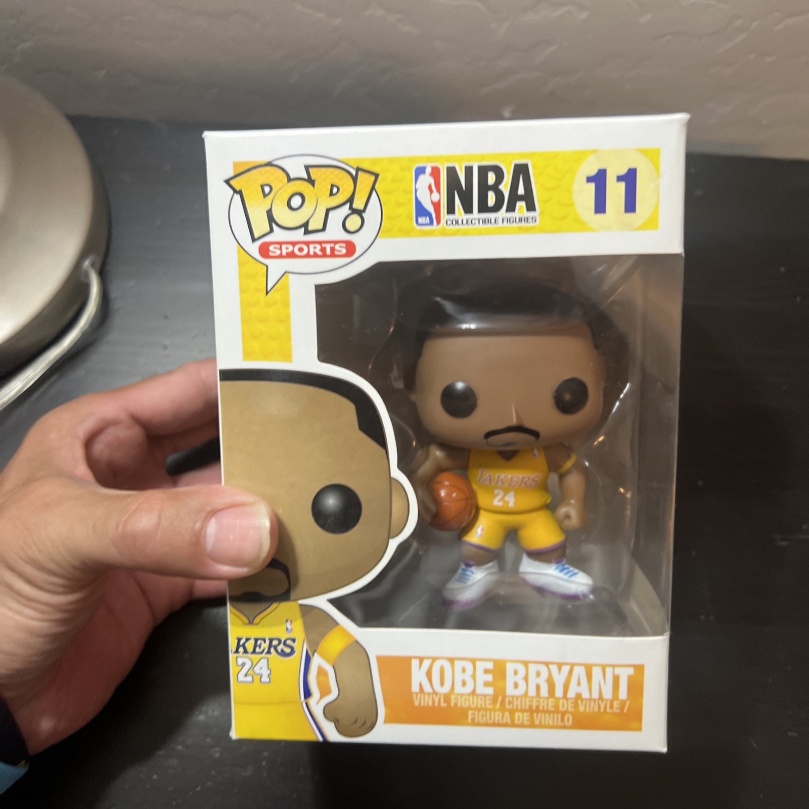 Funko Pop Kobe Bryant #11 Vinyl Figure (Yellow Armband) NBA Los Angeles