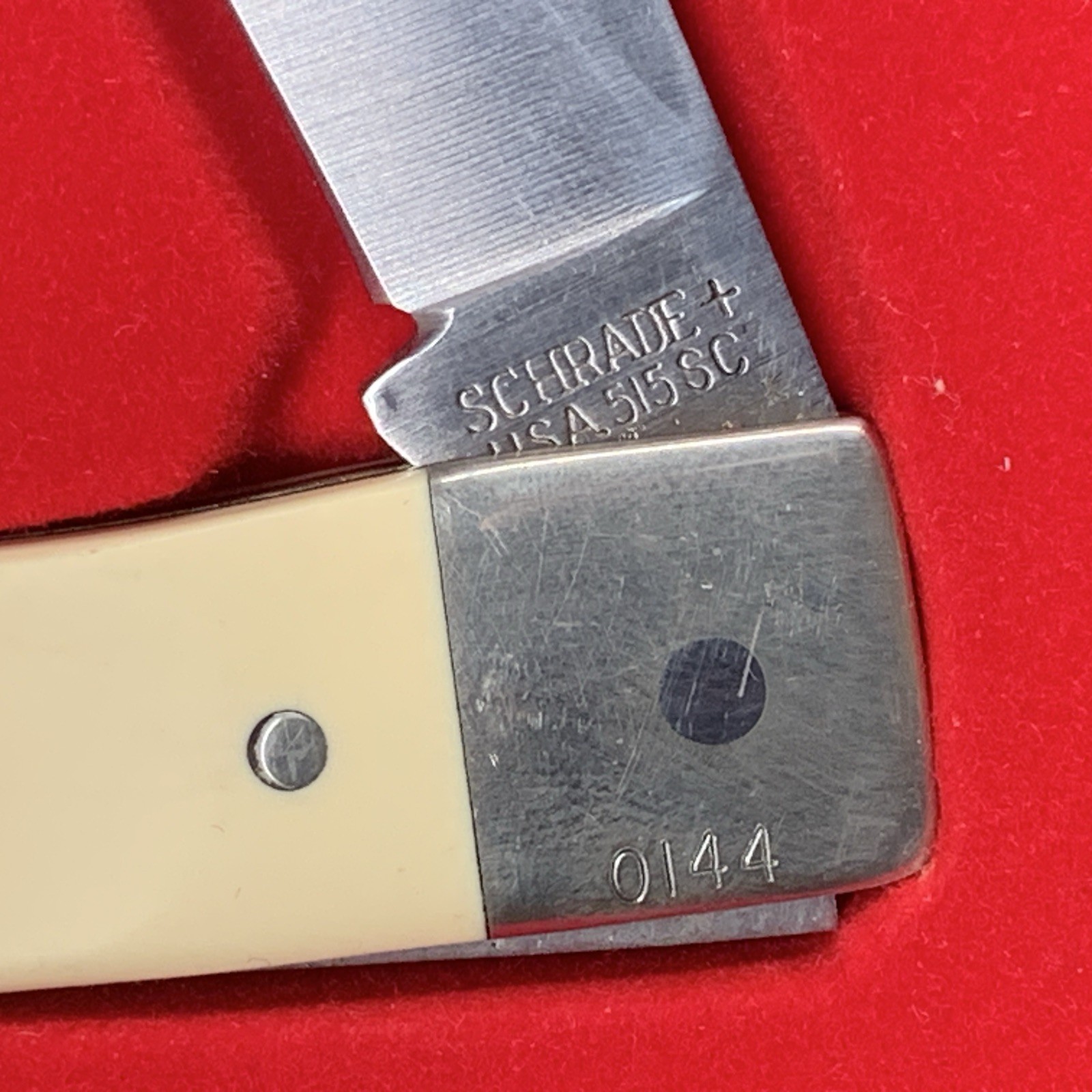 Schrade USA 70th Anniversary Ace Hardware Folding Pocket Knife Limited Edition