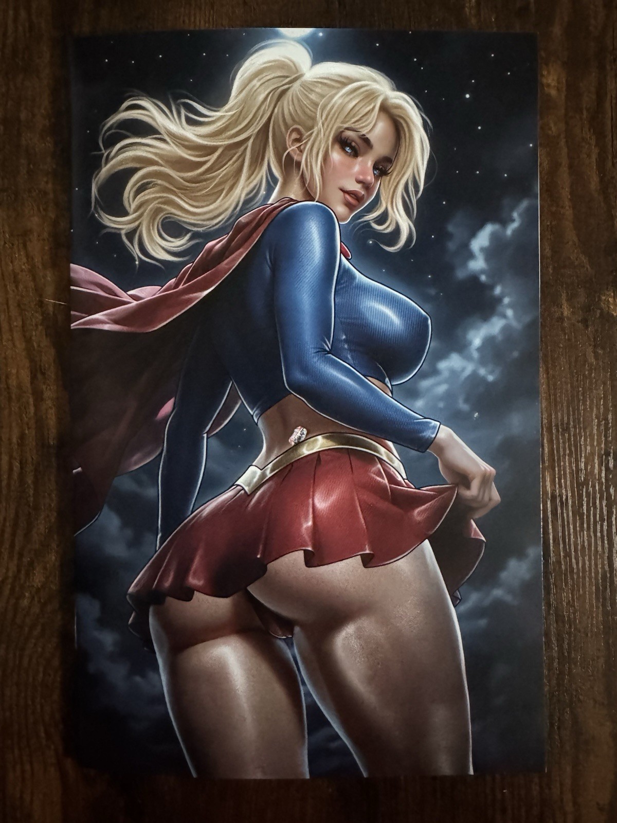 Supergirl The Garden Of Masks Art Gallery Soto Studios Virgin Variant Exclusive