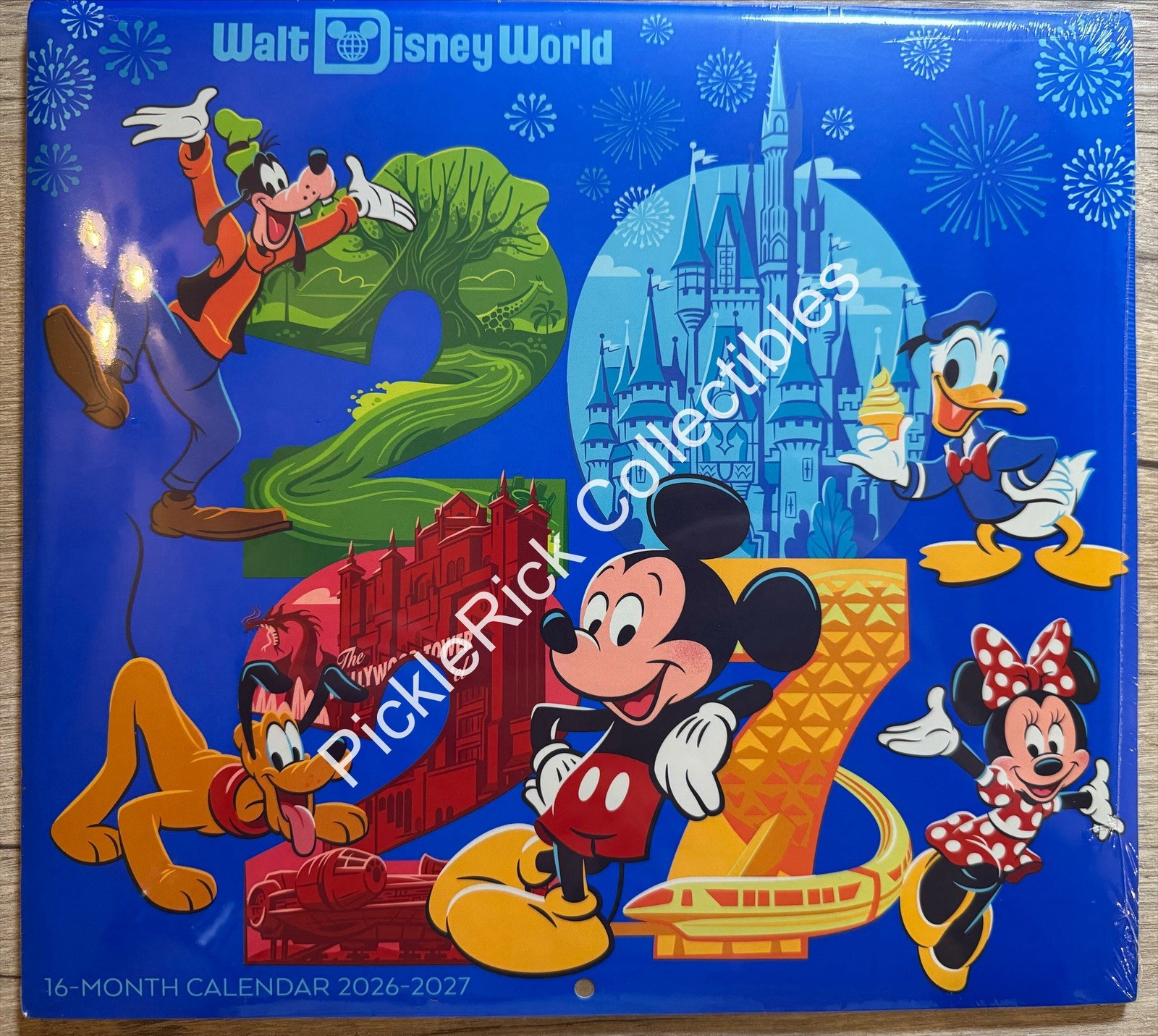 Disney Parks Calendar 2027 WDW 16 Month Calendar 2026-2027