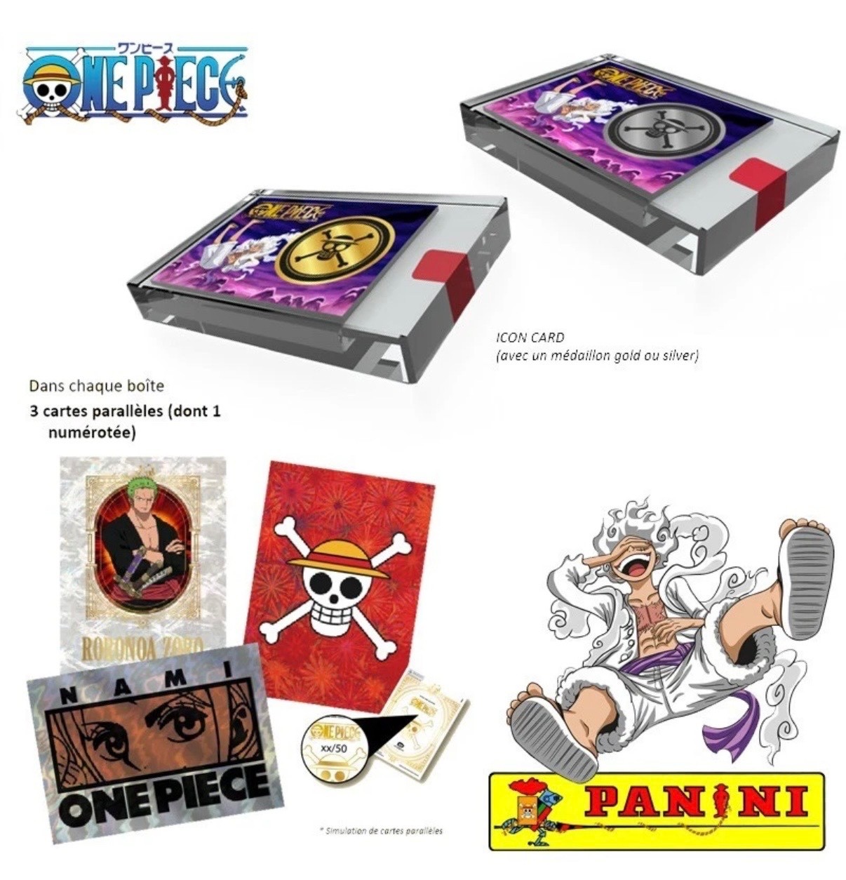 One Piece TREASURE BOX Official Card Collection PANINI Sealed